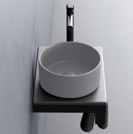 Ceramica CIELO Shui Comfort MILAT BR - Раковина накладная Ø 25 см Brina