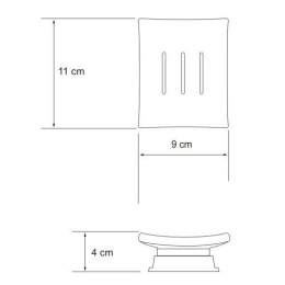 Мыльница WasserKRAFT Amper 5429BLACK