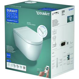 Унитаз с сиденьем Duravit Starck F 650001012004310