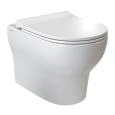 Подвесной унитаз VitrA Zentrum Round (Зентрум Раунд) 7786B003-0075 безободковый SmoothFlush (Смусфла