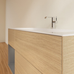 Villeroy Boch Finion F060GKPC Тумба под раковину 1196х498 мм (anthracite matt/oak veneer)
