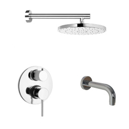 Фото Комплект на 2 потребителя Paini Cox 78CRSET26911BATHHEAD хром