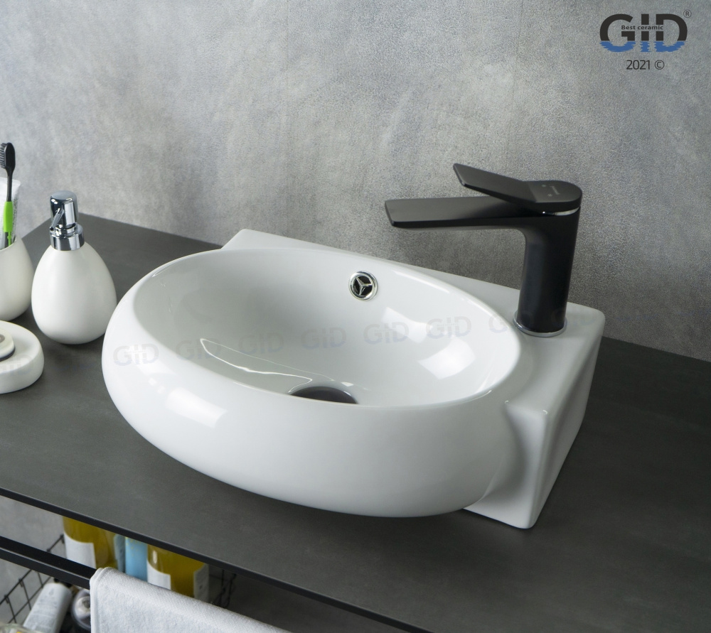 Фото Раковина подвесная Gid N9100L (Чаша слева)