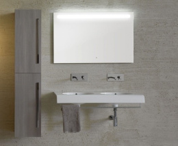 Фото Раковина двойная Globo Bowl+ (BP110.BI) белый