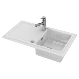 Мойка для кухни 86*51 см Duravit Cassia 7513860000  (белый)