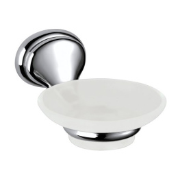 Фото Remer 900 NV10CR Мыльница подвесная (матовое стекло | хром)