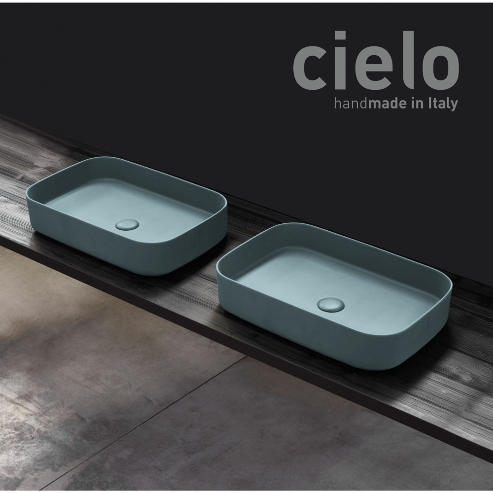 Ceramica CIELO Shui Comfort SHCOLAR60PL - Раковина накладная на столешницу 60*40 см (Polvere)