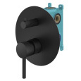 Комплект встраиваемого смесителя для душа Plumberia Selection IXO (KIT1901NO) Черный