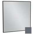 Зеркало Jacob Delafon Silhouette EB1425-S40, 80 х 80 см, лакированная рама насыщенный серый сатин