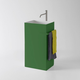 Antonio Lupi Fusto FOLDVE Полотенцедержатель из нержавеющей стали AISI 304 с рельефной поверхностью,