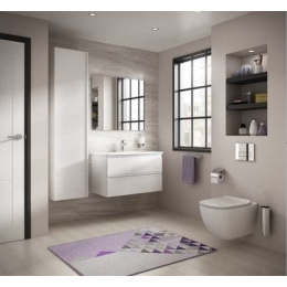 Инсталляция Ideal Standard Prosys Frame 120 M с унитазом Tesi AquaBlade T0079V1, сиденье микролифт, 