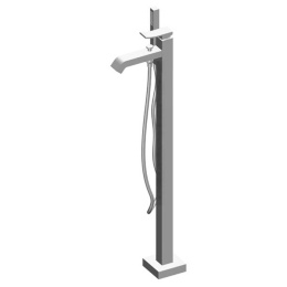 Gattoni Ely 8808/88C0 Смеситель для ванны напольный с ручным душем