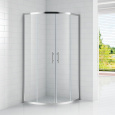 Душевой уголок Cezares ECO-O-R-2-90-C-Cr, 90 х 90 х 190 см, стекло прозрачное/матовое