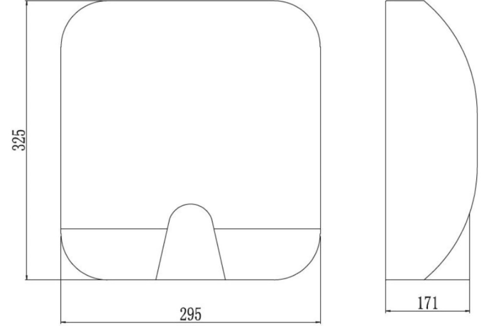 Фото Сушилка Savol для рук 2000Вт (S-CF8642-1)