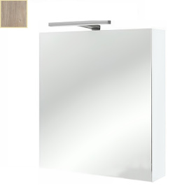 Фото Зеркальный шкаф Jacob Delafon Rythmik 60 см, EB795D-E10 цвет квебекский дуб