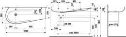 LAUFEN Alessi 424520+8149734 орех