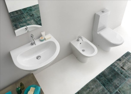 Фото Kerasan Aquatech 374001 Раковина подвесная на 70 см