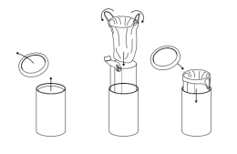 Ведро для мусора Decor Walther Universal (0607976), сталь