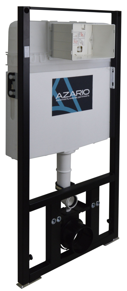 Инсталляция+унитаз Azario (AZ-8010-1000+AZ-8200-0012+AZ-0052) Белый
