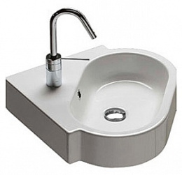 Фото Раковина угловая Hatria Area (Y0WF01) белый