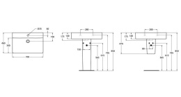 Ideal Standard Connect Cube E773801 Раковина на 70 см