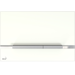 Кнопка смыва AlcaPlast (STRIPE-GL1200) белый