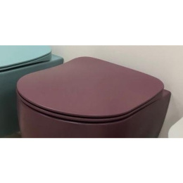 CREAVIT Duck KC0903.01.1900E Крышка БЕРРИ МАТОВЫЙ дюропласт с микролифтом (съемная)