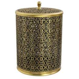 Фото Мусорное ведро Migliore 24254 бронза 5 л