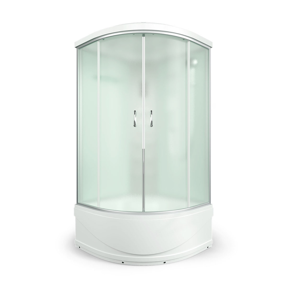 Душевая кабина 100x100x215 Erlit (ER4510TP-C3-RUS) , Поддон высокий