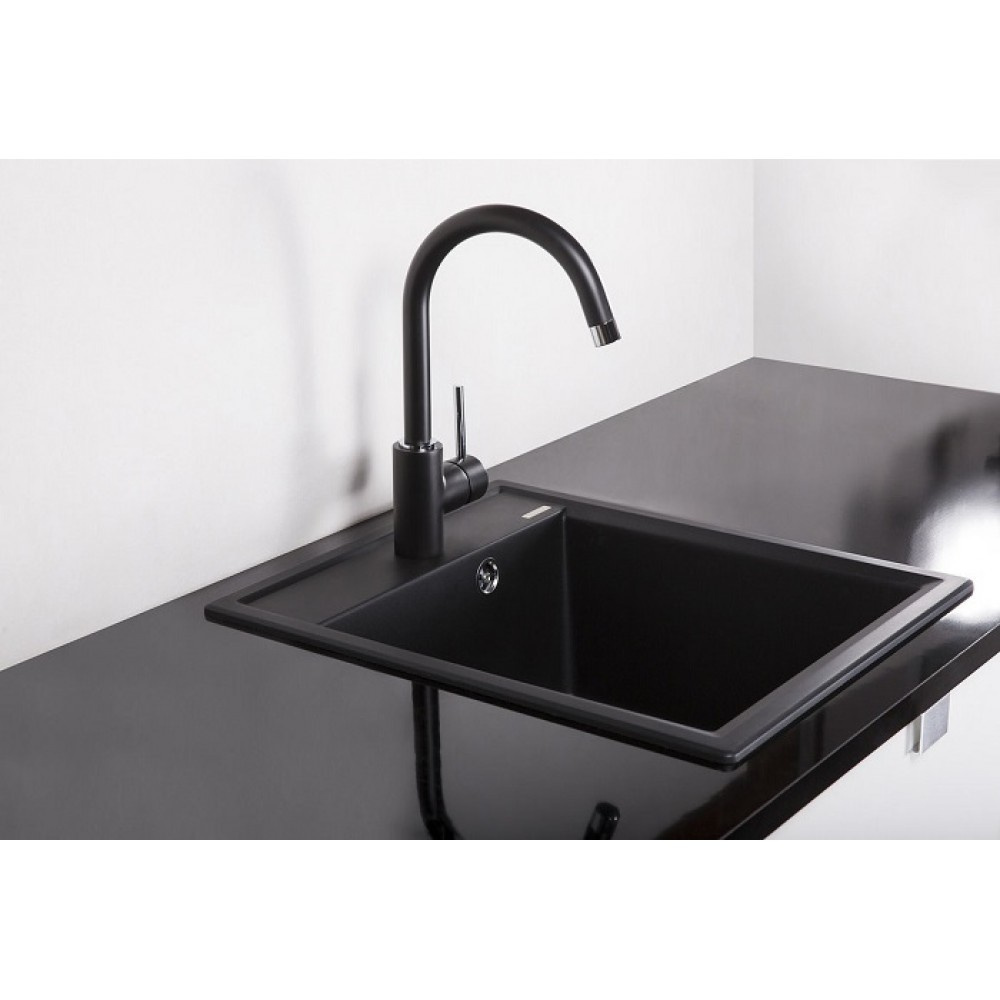 Смеситель для кухни Omoikiri Shinagawa-BL (4994106) черный