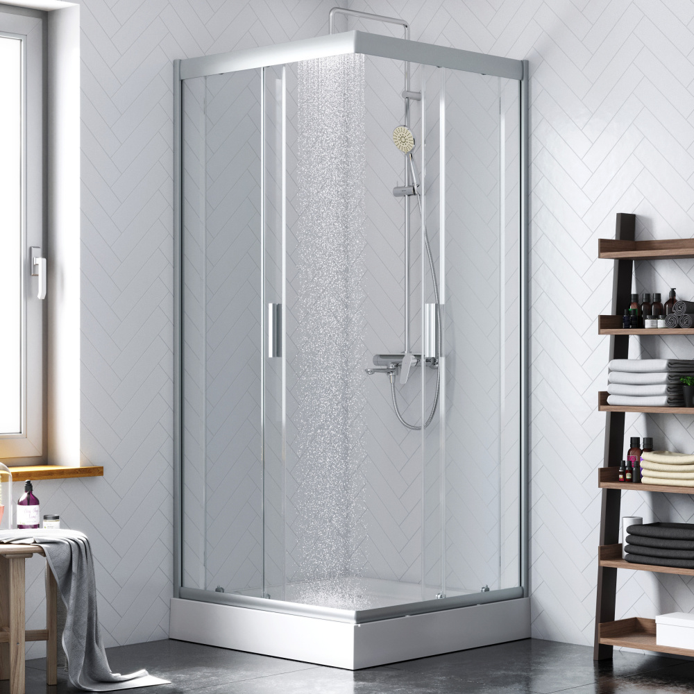 Damixa Skyline DX35WG-403-090MT Душевое ограждение 90х90 см, без поддона