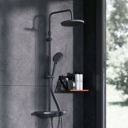 Душевая система с термостатическим смесителем Damixa Apollo (947760300) черный