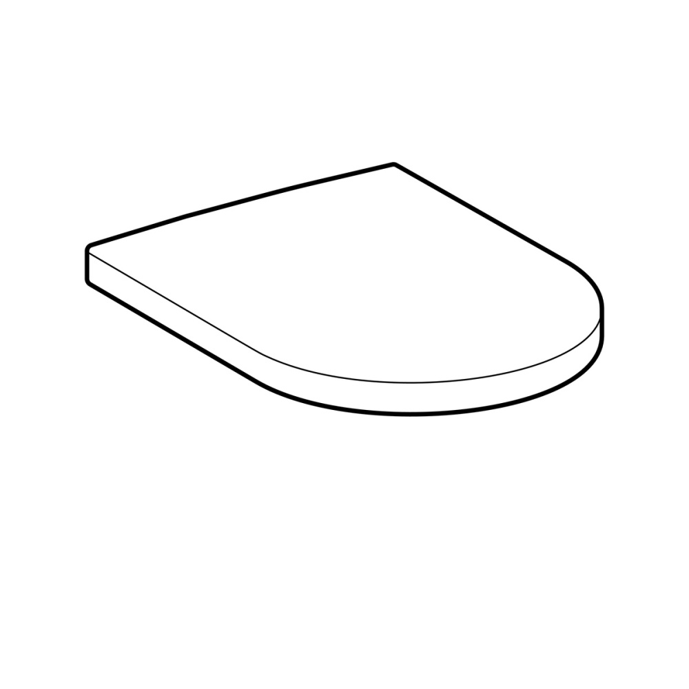 Geberit iCon 574130000 Сиденье с крышкой для унитаза