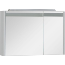 Зеркало-шкаф Aquanet Лайн 90 L белый