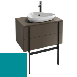 Тумба под раковину Jacob Delafon Nouvelle Vague 80 см, EB3039-S30, лагуна сатин