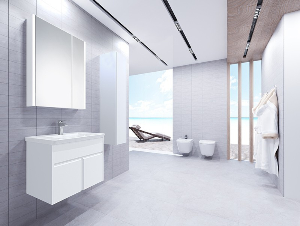 Шкаф-пенал Roca Up (ZRU9303013) белый, глянцевый