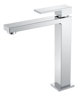 Фото Cмеситель для умывальника Boheme Qubic (472-CR) хром