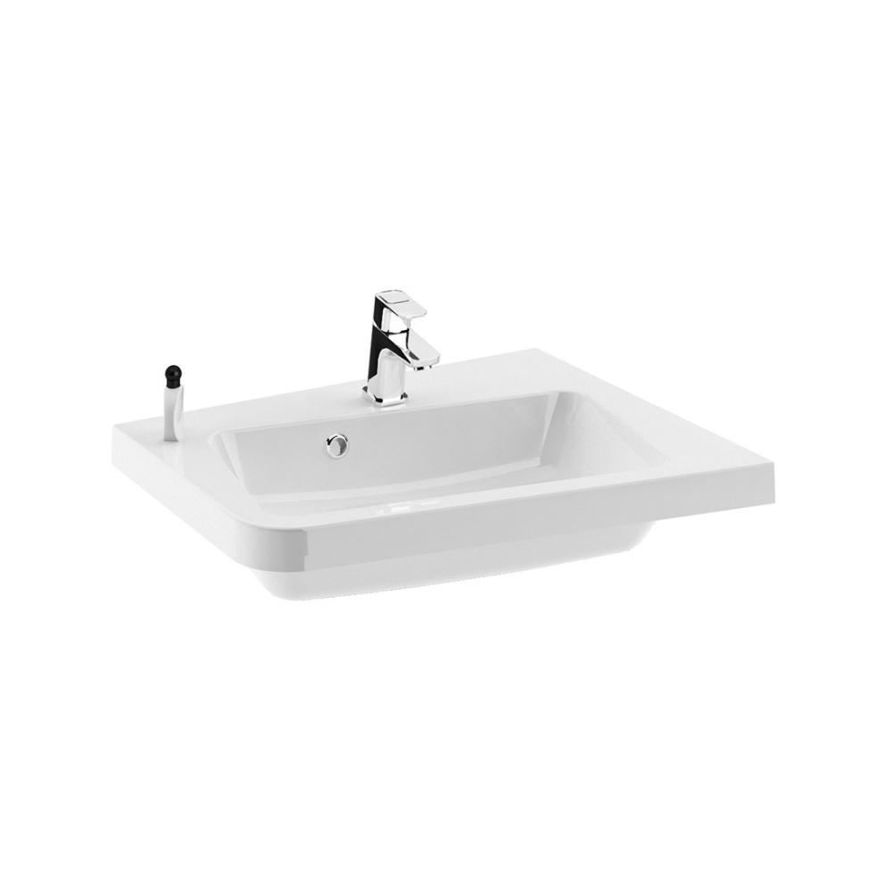 Фото Умывальник угловой Ravak  (XJIP1155000), белый