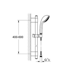 Душевой гарнитур Grohe Relexa Plus (28892000)