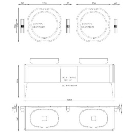 Фото Antonio Lupi LUXOR LUXOR775 bronzo Зеркало 750х750х25 мм., в раме из зеркала в цвете Bronzo