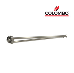 Colombo Design PLUS W4913.HPS1 - Держатель для полотенца 34 см, двойной (нержавеющая сталь)