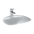 Раковина Laufen Bijou (8.1123.0.000.155.1) встраиваемая снизу, 1 отв, белый