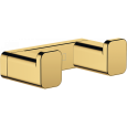 Hansgrohe AddStoris 41755990 двойной крючок полированное золото