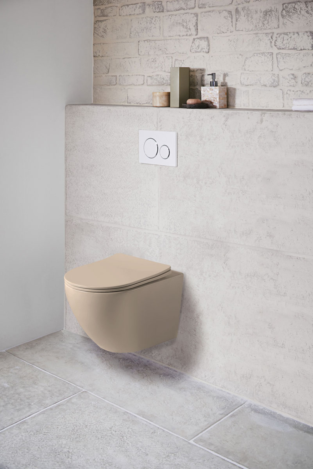 Унитаз подвесной Vincea Globo (VT1-14SMC) капучино матовый