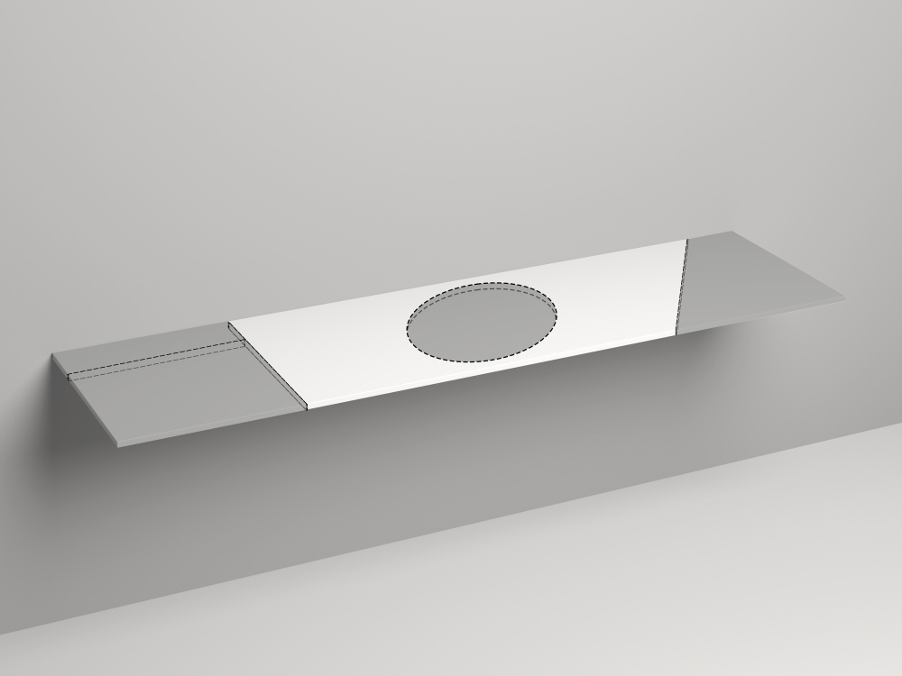 Столешница Salini Costa (200221MRF)