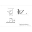 Подвесной унитаз VitrA Integra Square (Интегра Скуэр) 7082B003-0075 безободковый Rim-ex (Рим-экс) бе