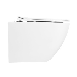 Фото Чаша подвесного унитаза с сиденьем BelBagno UNO BB3105CHR/SC