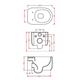 Подвесной унитаз ArtCeram Gio Evolution (GIV001 05 00) белый матовый