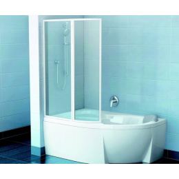 Акриловая ванна 150x95 Ravak (C551000000), асимметричная, угловая