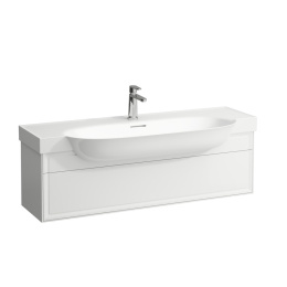 Раковина Laufen New Classic 8.1385.8.000.107.1 120 х 48 х 16.5 см, SaphirKeramik, 2 отверстия, с пер